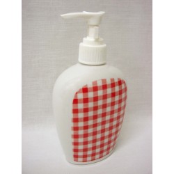 DOSIFICADOR PLANO VICHY ROJO