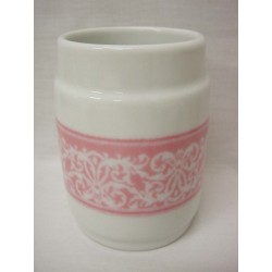 VASO BAÑO BORDE TOALLA ROSA