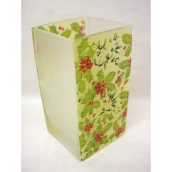 FLORERO CRISTAL MEDIANO ACEBO