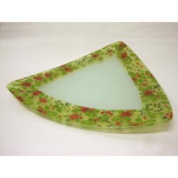 PLATO TRIANGULAR CRISTAL...