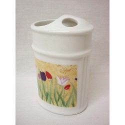 VASO CEPILLOS ESTRIAS...