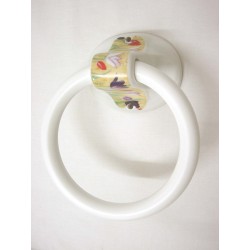 TOALLERO ARO PEQUEÑO BLANCO...