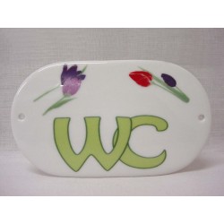 PLACA OVALADA BAÑO...