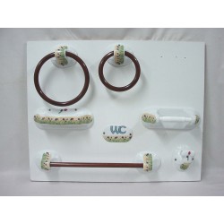 JUEGO 7 PIEZAS BAÑO...