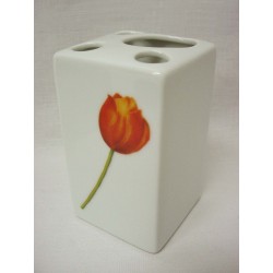 VASO CEPILLOS MING TULIPAN...