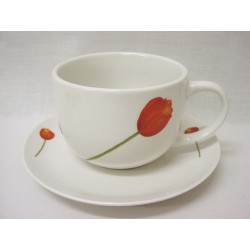 TAZA Y PLATO JUMBO 475ML...