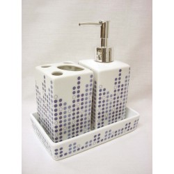 JUEGO BAÑO 3 CEPILLOS...