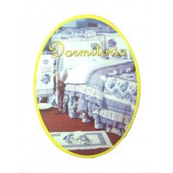 PLACA MADERA OVAL...