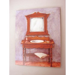 CUADRO TABLA MUEBLE LAVABO...