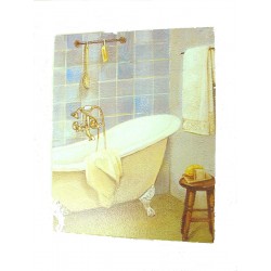 CUADRO TABLA BAÑO BAÑERA...