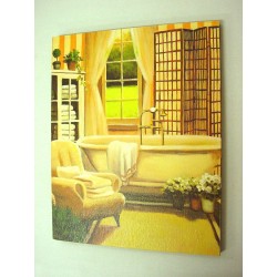 CUADRO TABLA BAÑO BAÑERA...