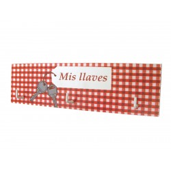 CUELGALLAVES TABLA MADERA...