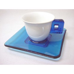 TAZA Y PLATO CUADRADO...