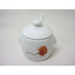 BOTE MOSTAZA PORCELANA...