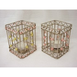 CANDELABRO BOLITAS METAL...