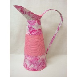 JARRA DECOPATCH ROSA FLORES...