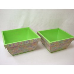 JUEGO 2 MACETEROS DECOPATCH...