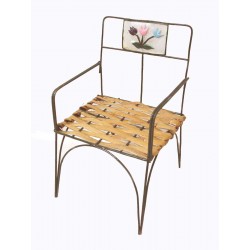 SILLA SIMPLE MIMBRE Y...