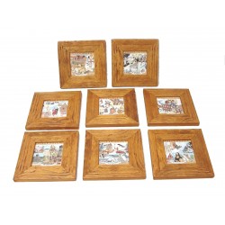 CUADRO MINI LISO HAYA...