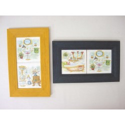 CUADRO DOBLE PEQUEÑO BAÑO...