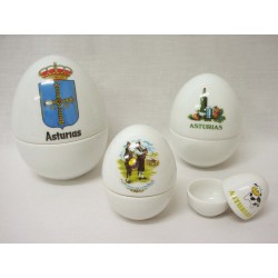 JUEGO 4 BOTES HUEVO...