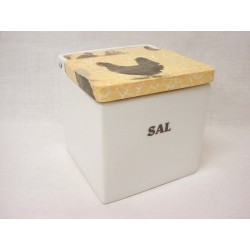 SALERO CUADRADO LETRERO SAL...