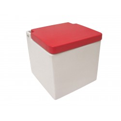 SALERO CUADRADO PORCELANA...