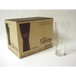 VASO CRISTAL CERVEZA SAVOY...