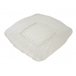 BAJOPLATO CRISTAL CUADRADO...