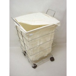 ROPERO METAL TELA Y RUEDAS...