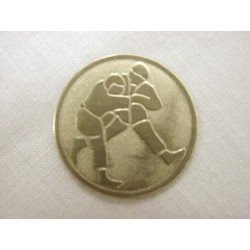 DISCO MEDALLA METAL FINO JUDO