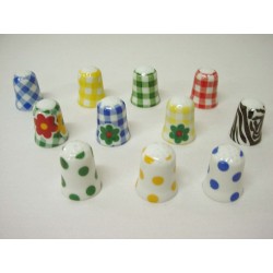 DEDAL PEQUEÑO LISO LUNARES...