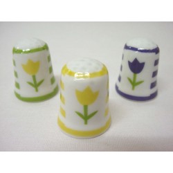 DEDAL PEQUEÑO LISO RAYAS...