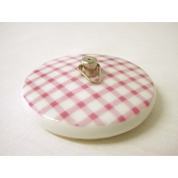 TAPON PORCELANA VICHY ROSA