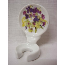 SOPORTE CEPILLO PARED FLORES 2