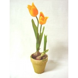 CENTRO MACETA FLORES...