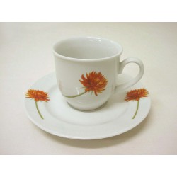 TAZA Y PLATO CAFE 130ML...