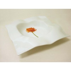 PLATO HONDO AIR DALIA ROJA