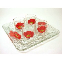 JUEGO 4 CHUPITOS BANDEJA...