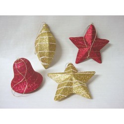 SET 4 ADORNOS COLGANTES...