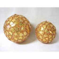 SET 2 BOLAS COLGANTES NAVIDAD