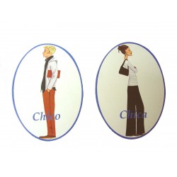 JUEGO 2 PLACAS BAÑO JUVENIL...