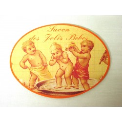 PLACA MADERA OVAL BAÑO...