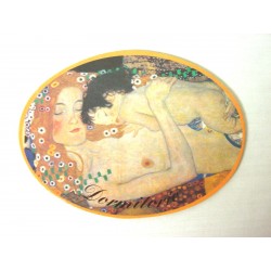 PLACA MADERA OVAL...