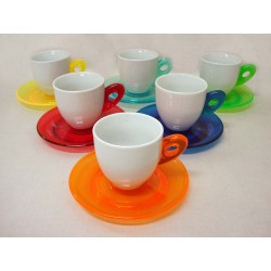 TAZA Y PLATO PORCELANA...