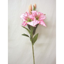 FLOR TRIPLE TIGER LILY ROSA