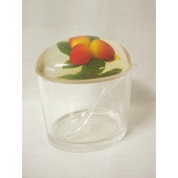 BOTE OVALADO PLASTICO FRESAS