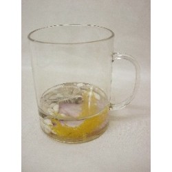 VASO BAÑO ASA MOLUSCOS NARANJA